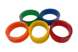 SECONDS - 1-1/2" Standard Size Durabands™ Polyurethane Flipper Rubber